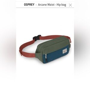 Osprey Green and Blue - Arcane Waist - Hip bag